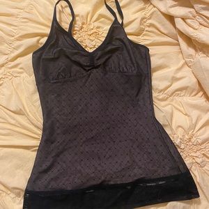 Vintage mesh cami tank